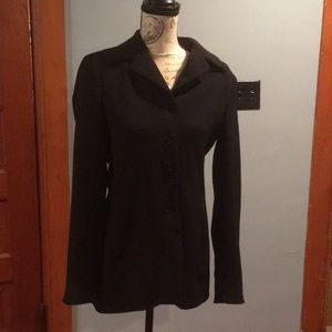 Evan Picone suit coat - black